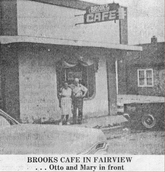  PHOTO  of Brooks Café Circa 1950s 2 